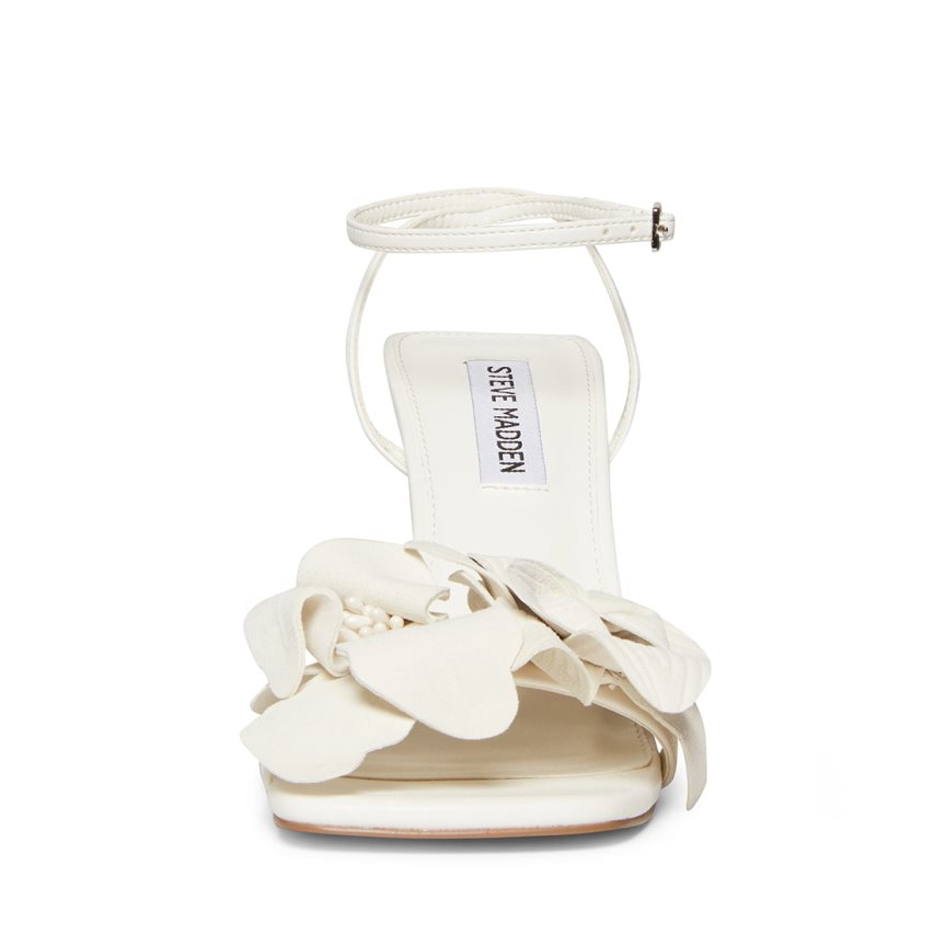 Sandalias Tacones Steve Madden Amani Mujer Blancas | ES PR820E